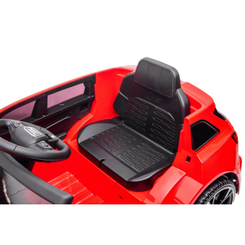 Audi RS 6 Elektryczny Samochodzik dla dzieci Czerwony + Pilot + Koła EVA + Wolny Start + Audio LED